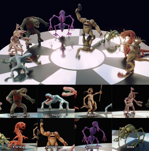 Dejarik Chess Creatures preview image